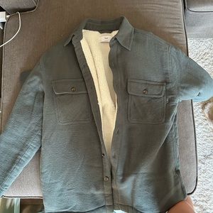 TNA Prospect Shirt Jacket - green grey